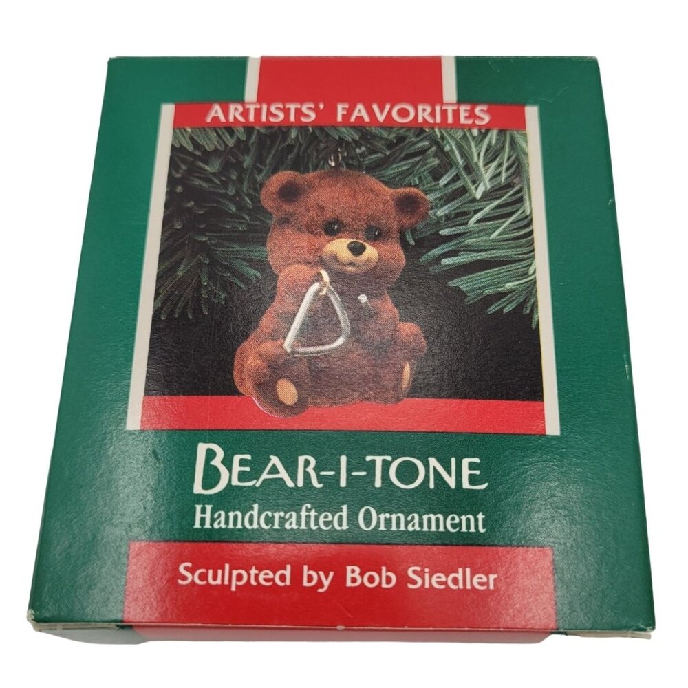 Hallmark Keepsake 1989 Bear-I-Tone Artists' Favorites Ornament